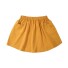 Dievčenské sukne L1052 tmavo žltá