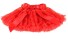 Dievčenské sukne s mašľou L1014 červená