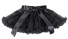 Dievčenské sukne s mašľou L1014 čierna