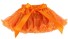 Dievčenské sukne s mašľou L1014 oranžová