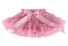 Dievčenské sukne s mašľou L1014 ružová