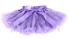 Dievčenské sukne s mašľou L1014 svetlo fialová