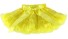 Dievčenské sukne s mašľou L1014 žltá