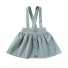 Dievčenské sukne s trakmi L1061 svetlo modrá