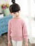 Dievčenské sveter L616 ružová