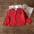 Dievčenské sveter L657 červená