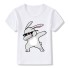 Dievčenské tričko dabbing J622 zajac