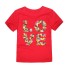 Dievčenské tričko LOVE J3289 červená