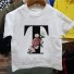 Dievčenské tričko s písmenom B1428 T
