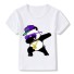 Dievčenské tričko - zvieratá so šiltovkou J623 panda