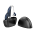 Digitální naslouchátko Přenosný zesilovač zvuku Bezdrátové naslouchátko s černým obalem a náhradními špunty Kompaktní tmavě modrá