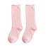 Dívčí barevné ponožky růžová