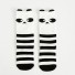 Dívčí černo-bílé ponožky 2