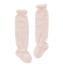 Dívčí kojenecké ponožky s mašlí růžová