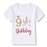Dívčí narozeninové tričko B1566 E