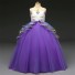 Dívčí plesové šaty N128 fialová