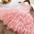 Dívčí plesové šaty N173 růžová