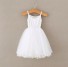 Dívčí plesové šaty N78 bílá