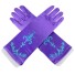 Dívčí rukavice pro princezny fialová