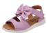Dívčí sandály s mašlí fialová