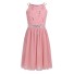 Dívčí šaty N169 růžová