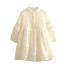 Dívčí šaty N339 bílá