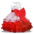 Dívčí šaty N577 červená