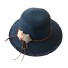 Dívčí slaměný klobouk s hvězdami tmavě modrá