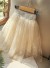 Dívčí sukně L1013 krémová