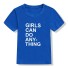 Dívčí tričko B1571 modrá
