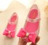 Dívčí třpytivé sandály růžová