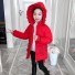 Dívčí zimní bunda L1892 červená