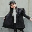 Dívčí zimní bunda L1960 tmavě šedá