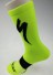 Dlhé ponožky s potlačou svetlo zelená