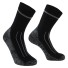Dlhé zimné ponožky pre mužov Vodeodolné ponožky na lyže Pánske teplé ponožky do zimy sivá