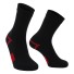Dlouhé zimní ponožky pro muže Voděodolné lyžařské ponožky Pánské teplé ponožky do zimy červená