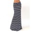 Długa spódnica damska ze wzorem A1012 9