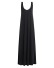 Długa sukienka plażowa czarny