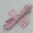 Długie rękawiczki damskie B1 różowy