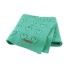 Dojčenská deka so srdiečkami zelená