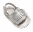 Dojčenské sandále A895 strieborná