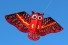 Dragon zburător - bufniță 110 cm în mai multe culori roșu