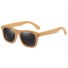 Drewniane okulary przeciwsłoneczne E2157 czarny
