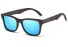 Drewniane okulary przeciwsłoneczne męskie E2010 jasnoniebieski