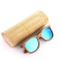 Drewniane okulary przeciwsłoneczne męskie E2160 8