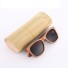 Drewniane okulary przeciwsłoneczne męskie E2160 9