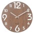 Drewniany zegar ścienny 10
