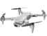 Dron s kamerou a náhradnými batériami strieborná