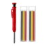 Druckbleistift mit Mine T1048 rot