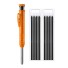 Druckbleistift mit Mine T1049 orange